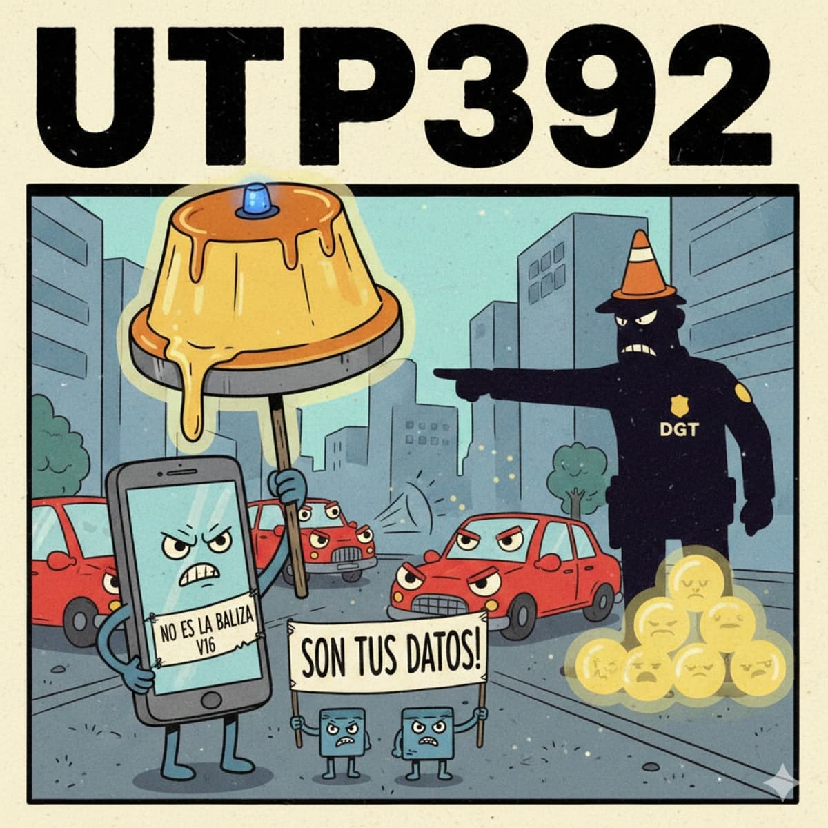 UTP392 No es la baliza V16, son tus datos - Buscadores de la verdad cover