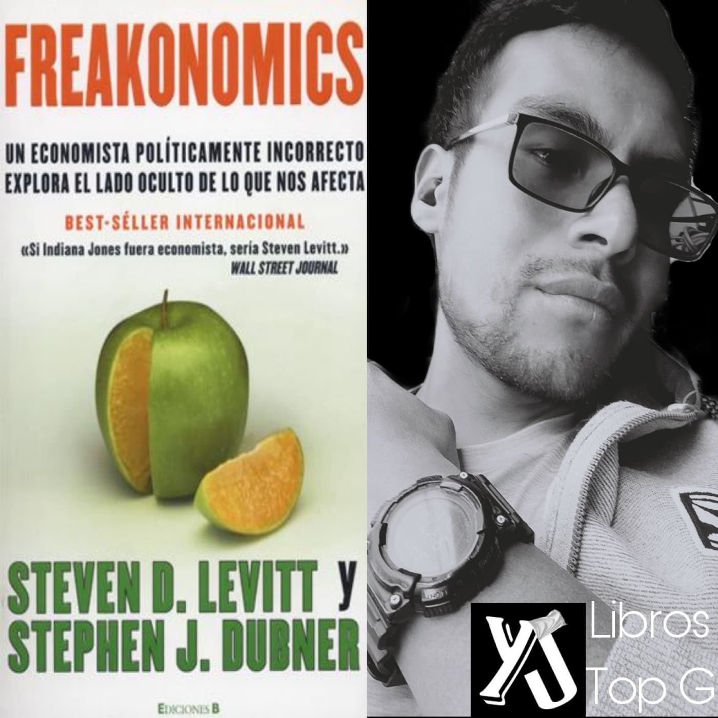 Freakonomics de Steven D. Levitt y Stephen J. Dubner - AudioResumen - Libros Top G cover