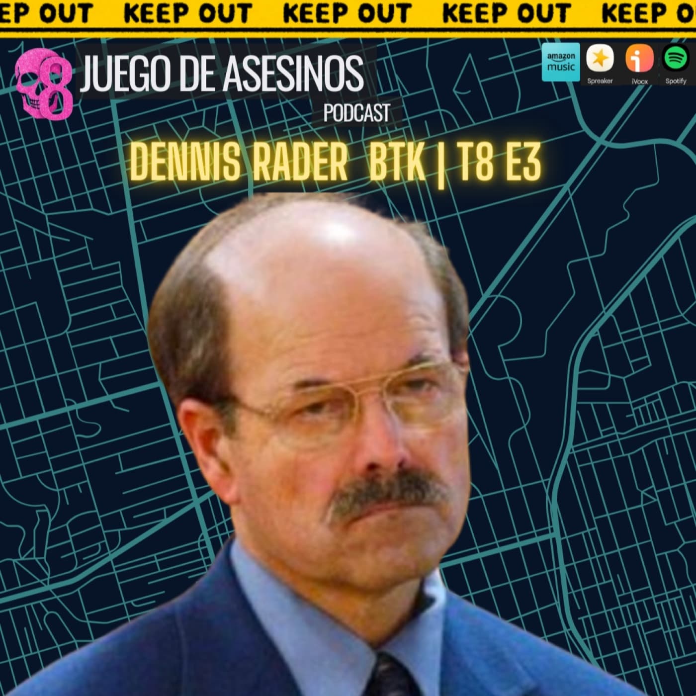 Dennis Rader BTK | T8 E3 - Juego de Asesinos Podcast cover