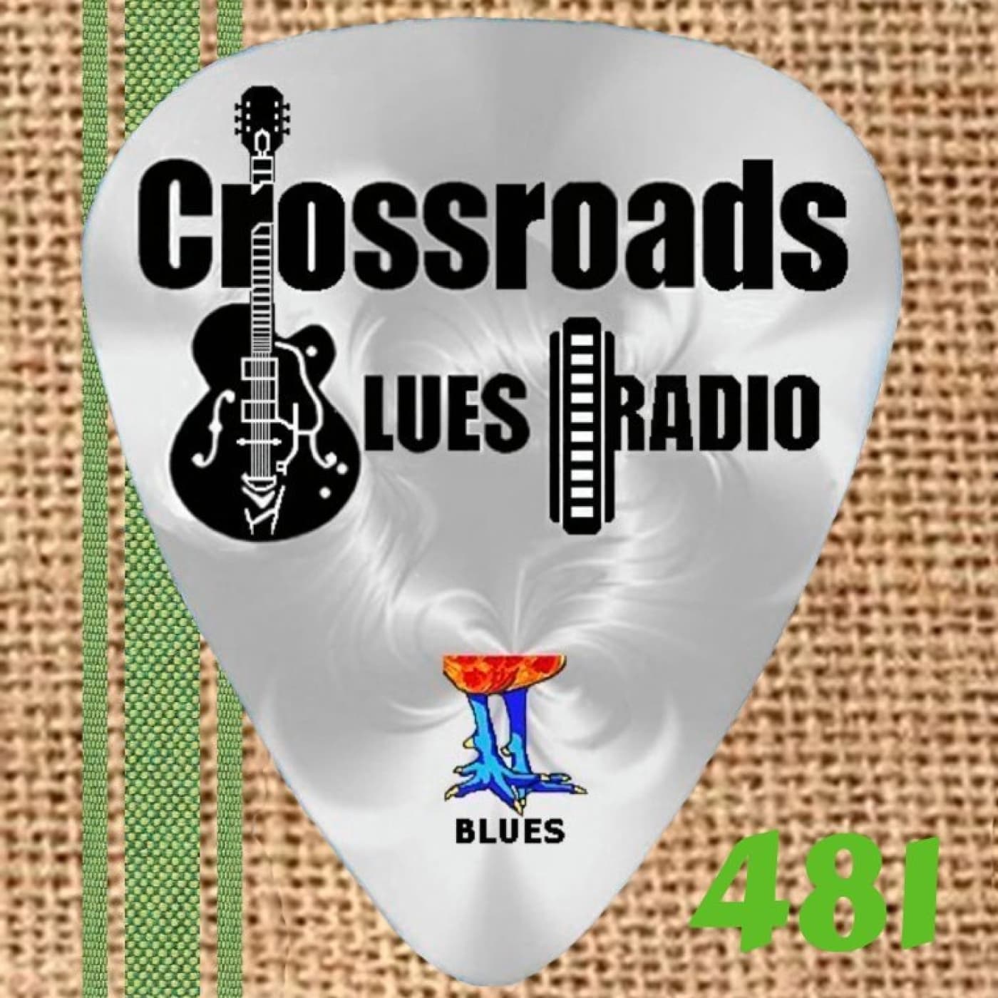 E481 REMEMBERING "Blues Anniversaries" - Crossroads Blues RADIO cover