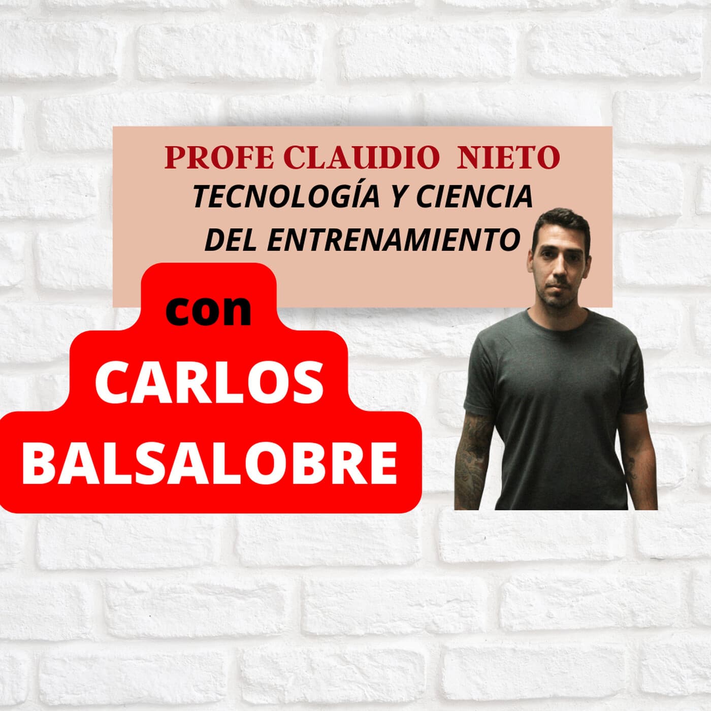 204. Carlos Balsalobre, Entrenamiento basado en la velocidad — PROFE CLAUDIO NIETO cover