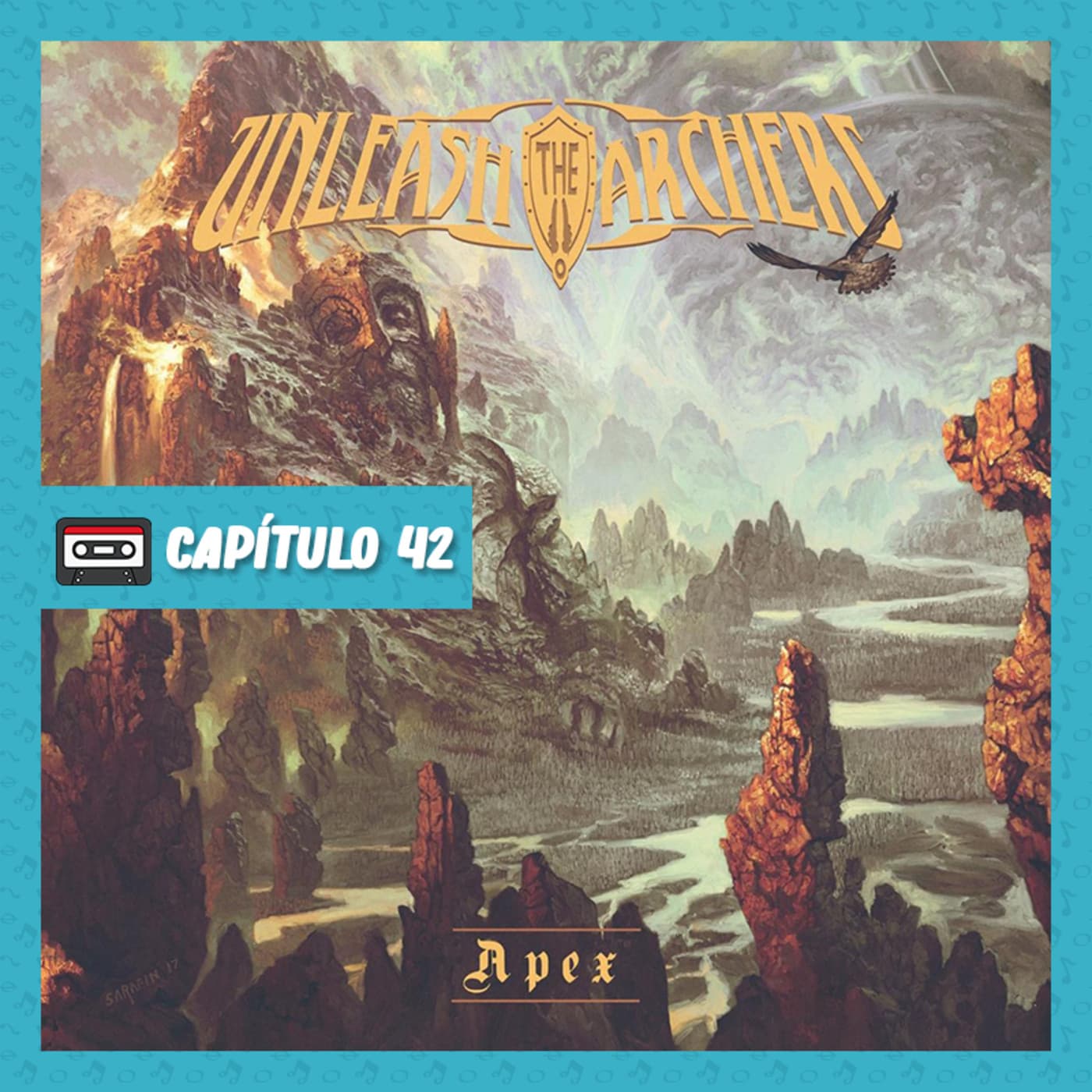 42. Apex - Unleash The Archers - P De Podcast cover