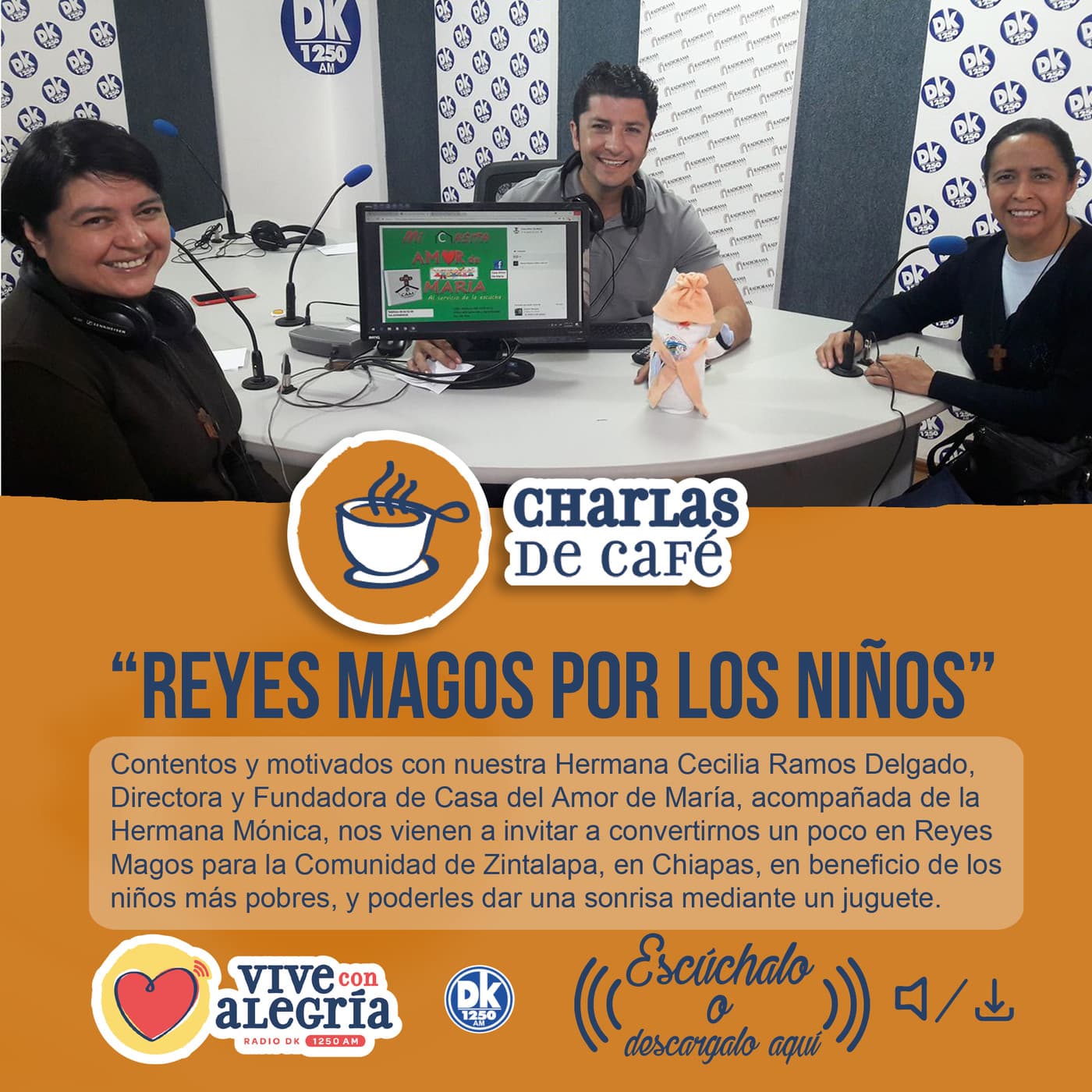 Charlas de café - Reyes magos por los niños - Charlas de Café cover