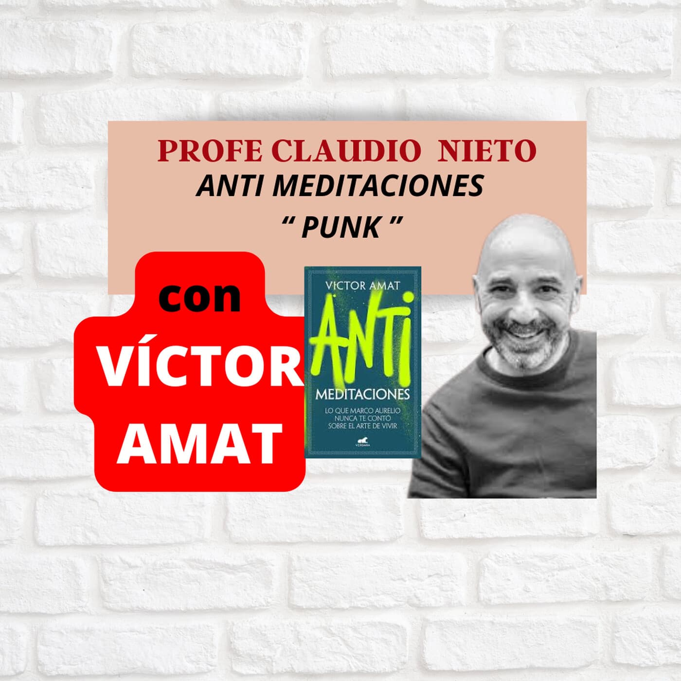 205. MEDITACIONES "PUNK" con VICTOR AMAT - PROFE CLAUDIO NIETO cover