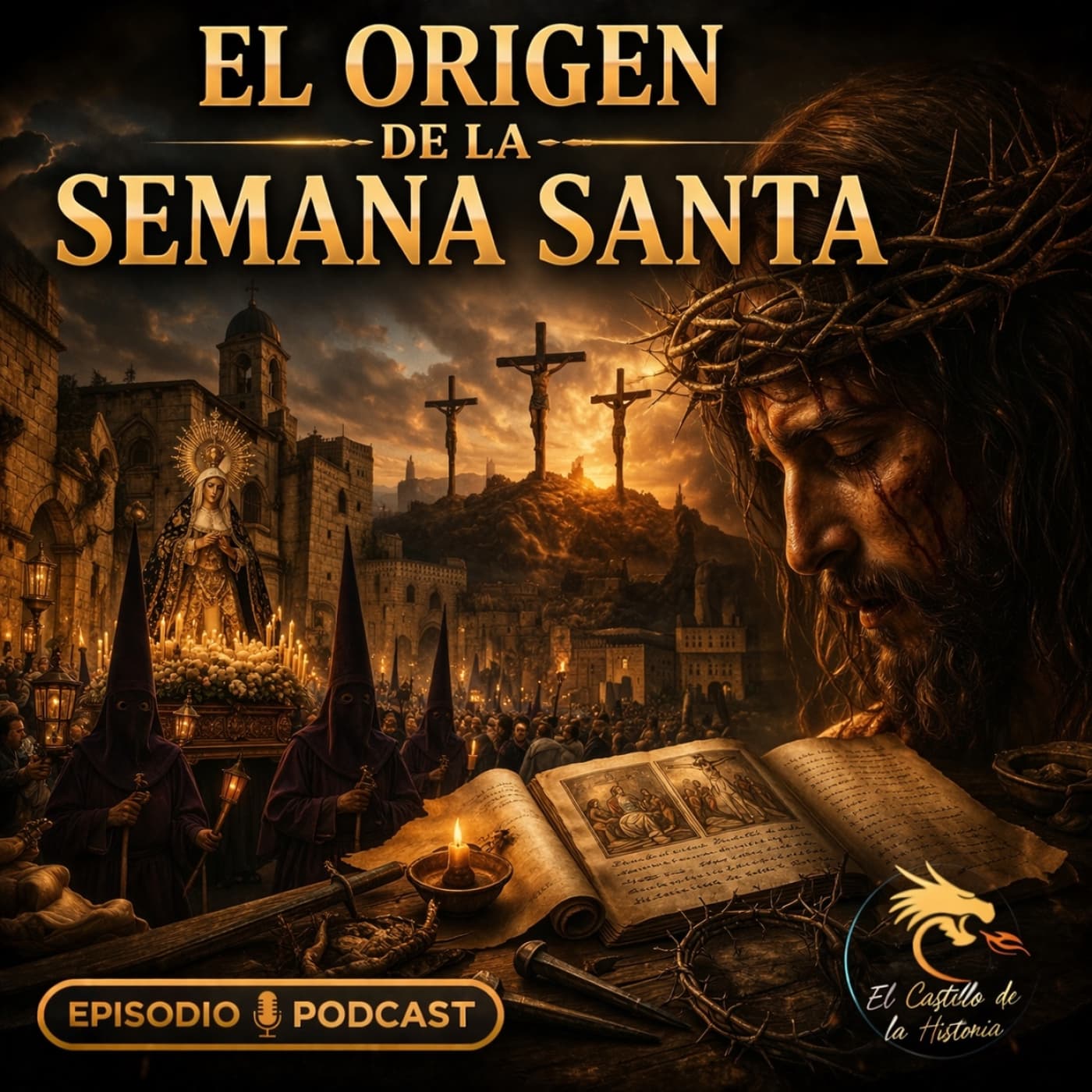 El origen de la Semana Santa - Documentales TV -Historia y Ficción cover