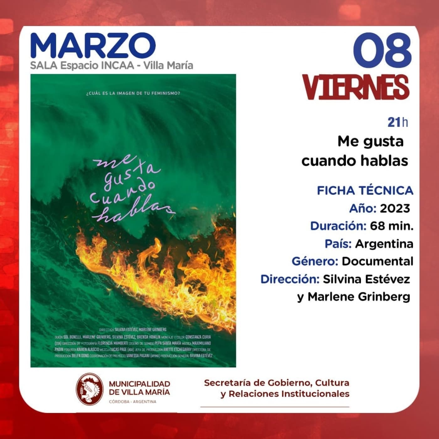 Silvina Estevez - Directora de “Me gusta cuando hablas” - Podcast de Amigos del Rock cover