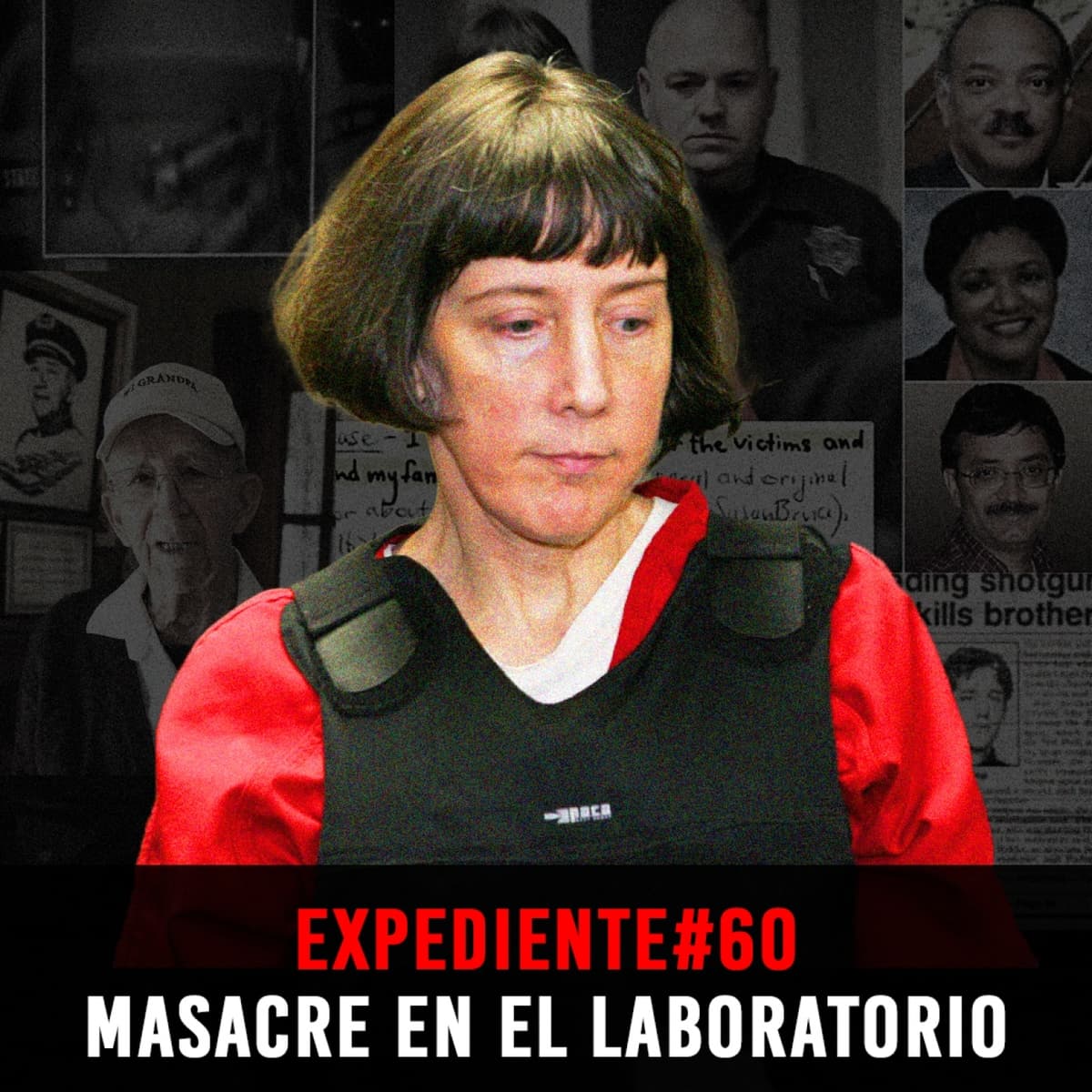 EXPEDIENTE #60: Amy Bishop | Masacre en el Laboratorio - INVESTIGADICTOS True Crime cover
