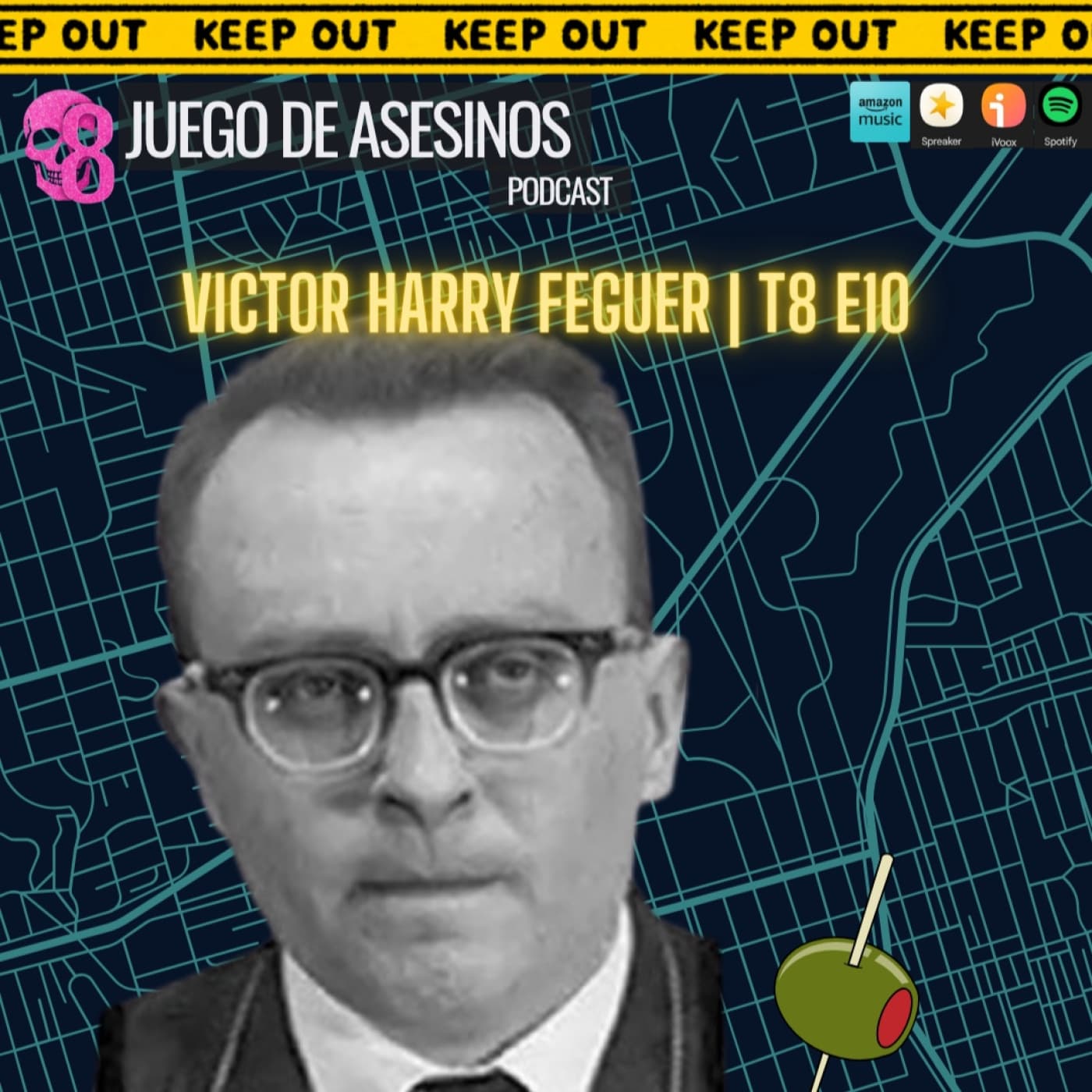Victor Harry Feguer | T8 E10 - Juego de Asesinos Podcast cover