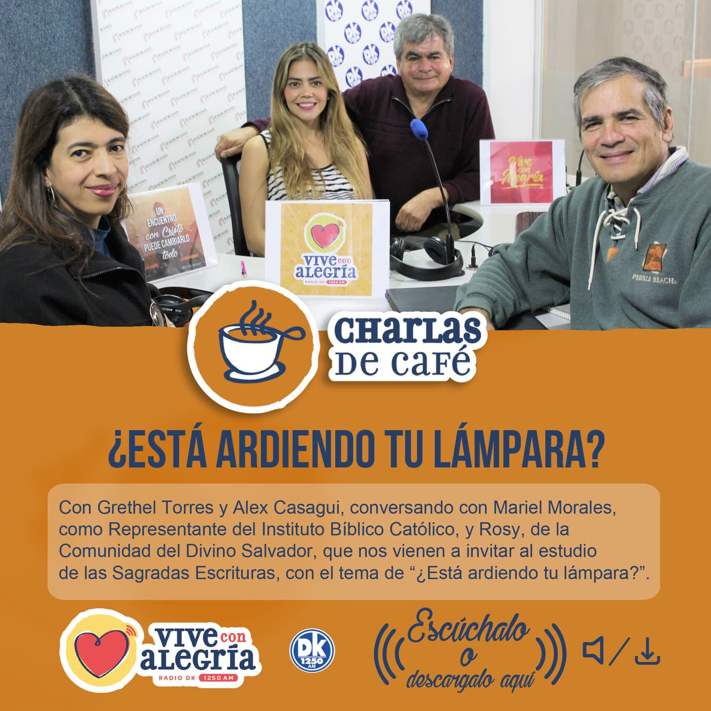 Charlas de café - ¿Está ardiendo tu lámpara? - Charlas de Café cover