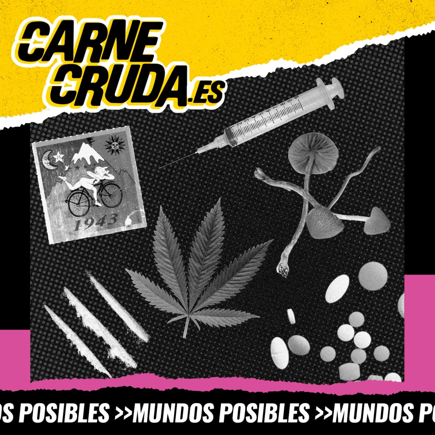 Drogas: ¿Es posible un buen viaje? (CARNE CRUDA #1601) - Carne Cruda - PROGRAMAS cover