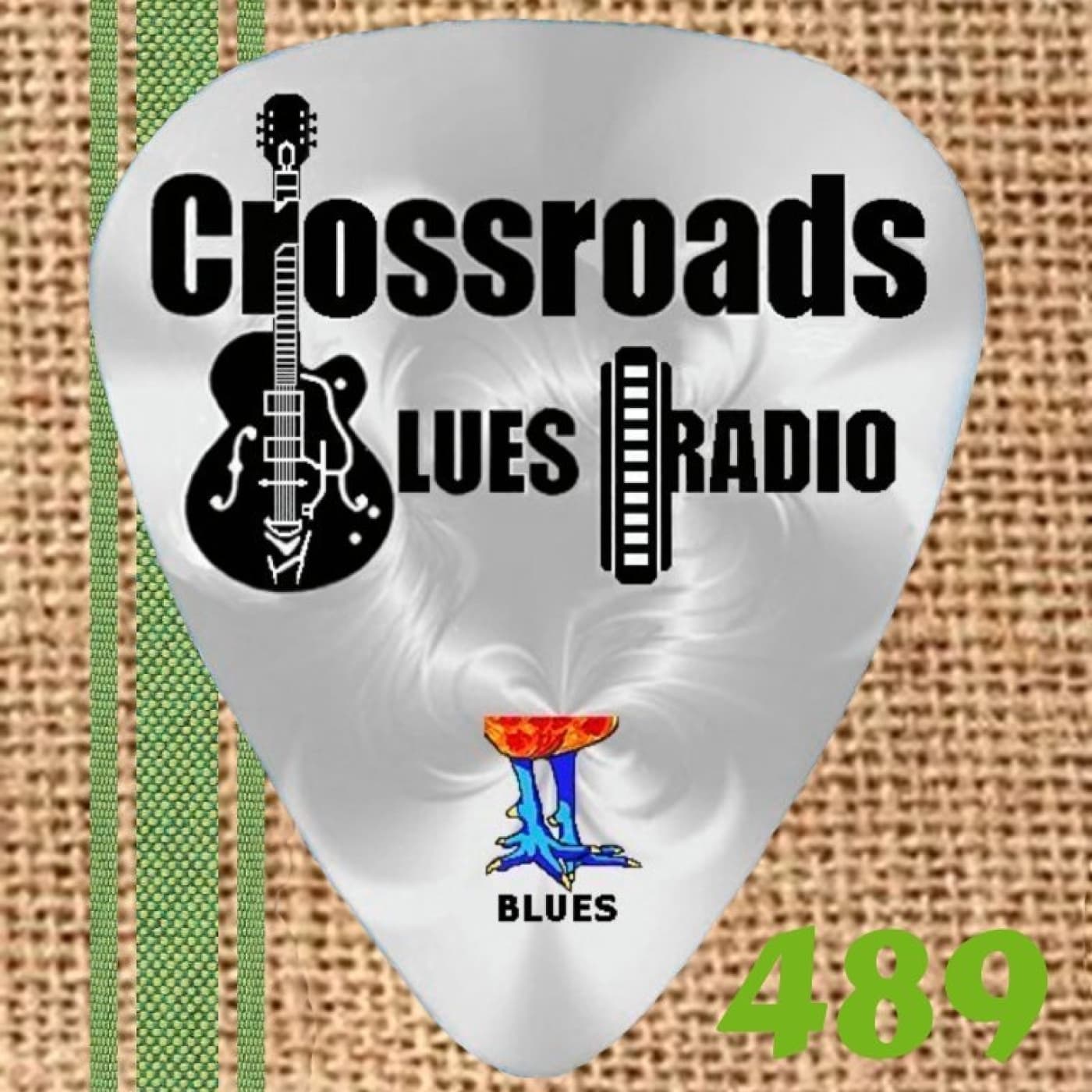 E489 REMEMBERING "Blues Anniversaries" - Crossroads Blues RADIO cover