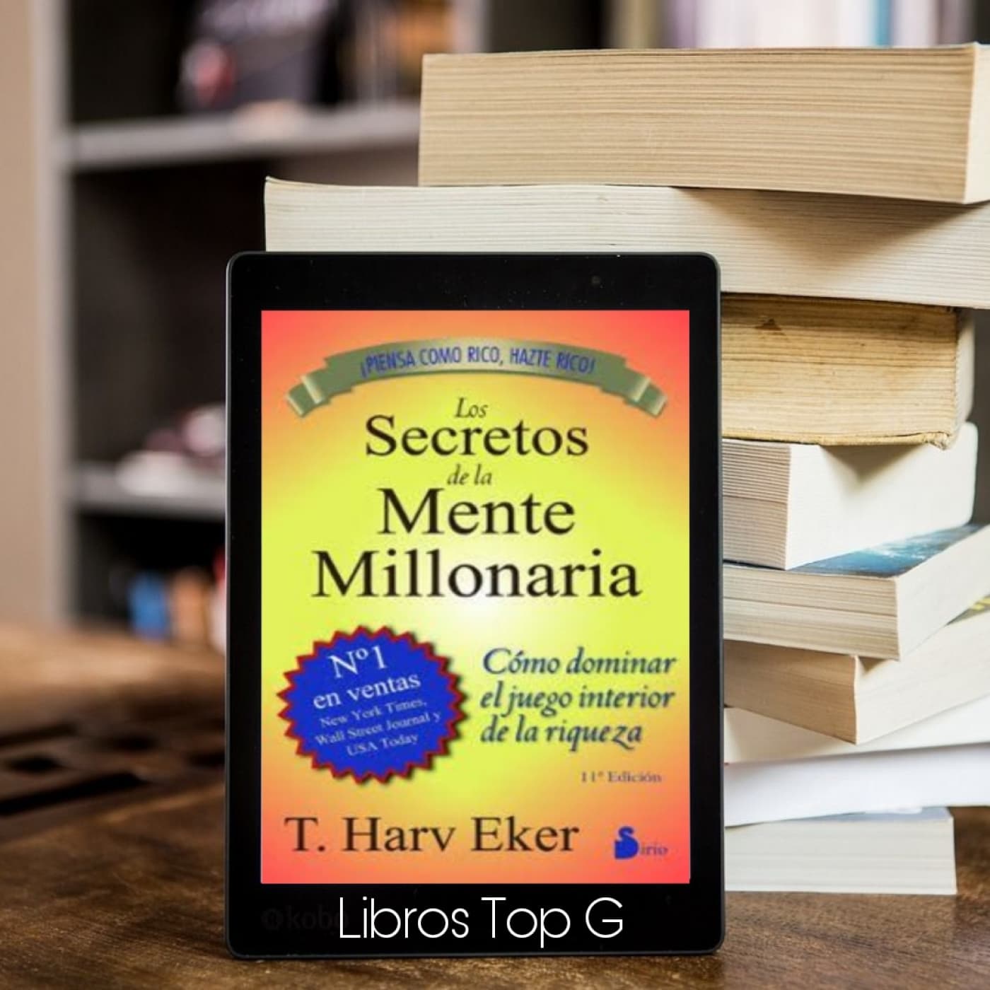 Libro | Los secretos de la mente millonaria - T. Harv Eker - Libros Top G cover