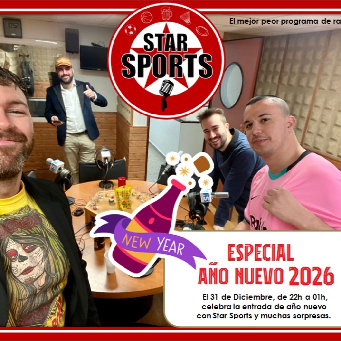 STAR SPORTS - T11x14 - ESPECIAL AÑO NUEVO 2026 - Star Sports Radio cover