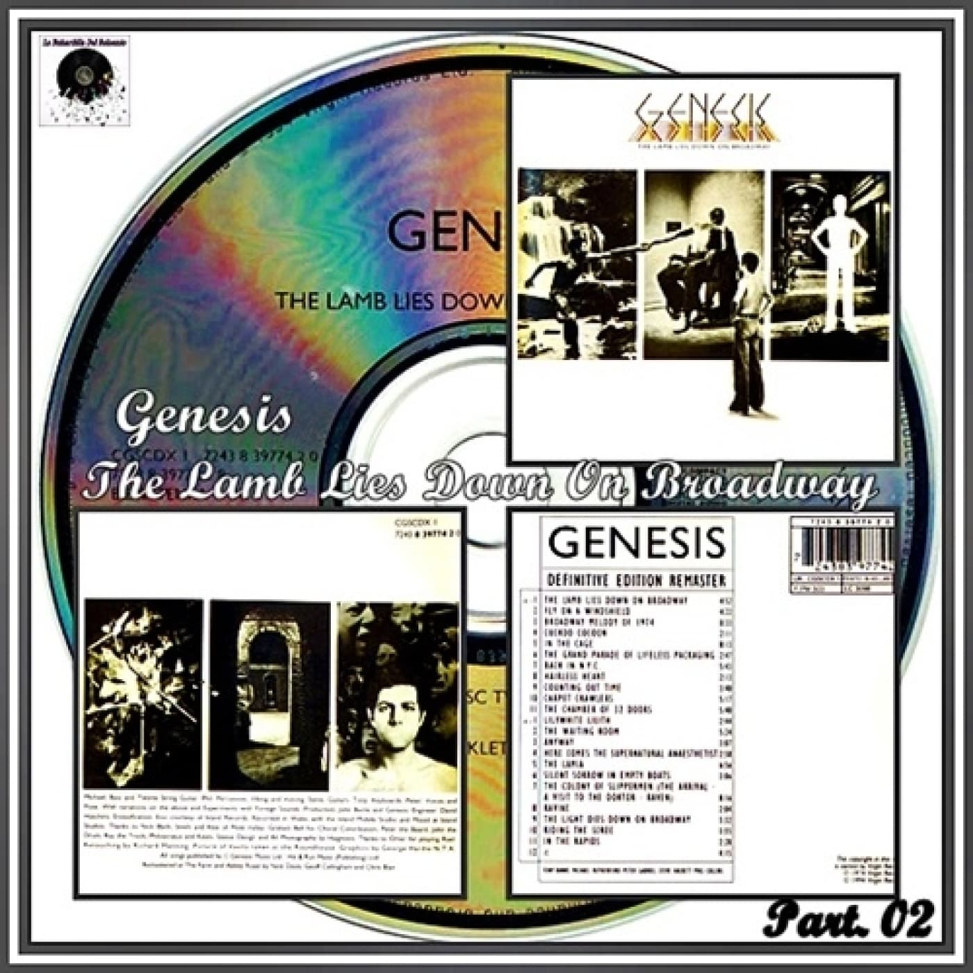 Part. 02 - Genesis - The Lamb Lies Down On Broadway 22-11-1974 - La Buhardilla Del Bohemio cover