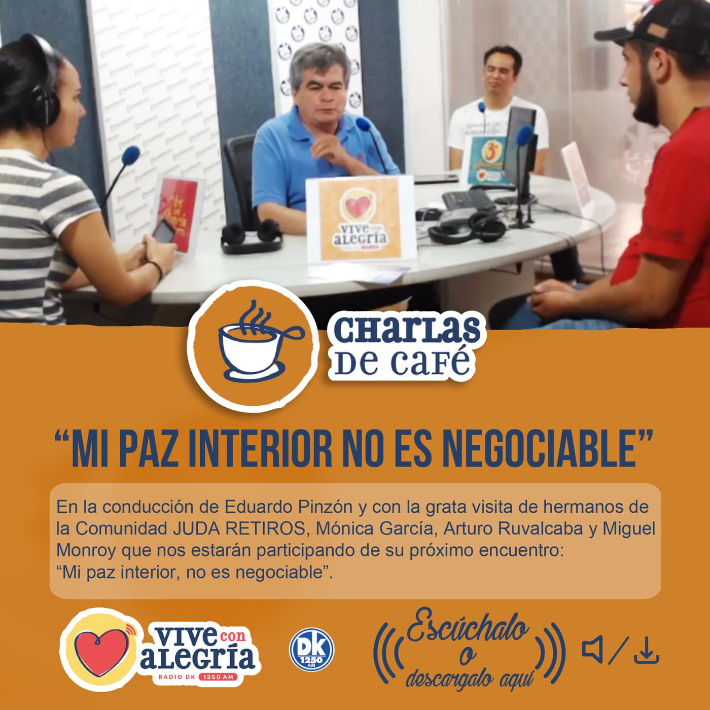 Charlas de café - Mi paz interior no es negociable - Charlas de Café cover