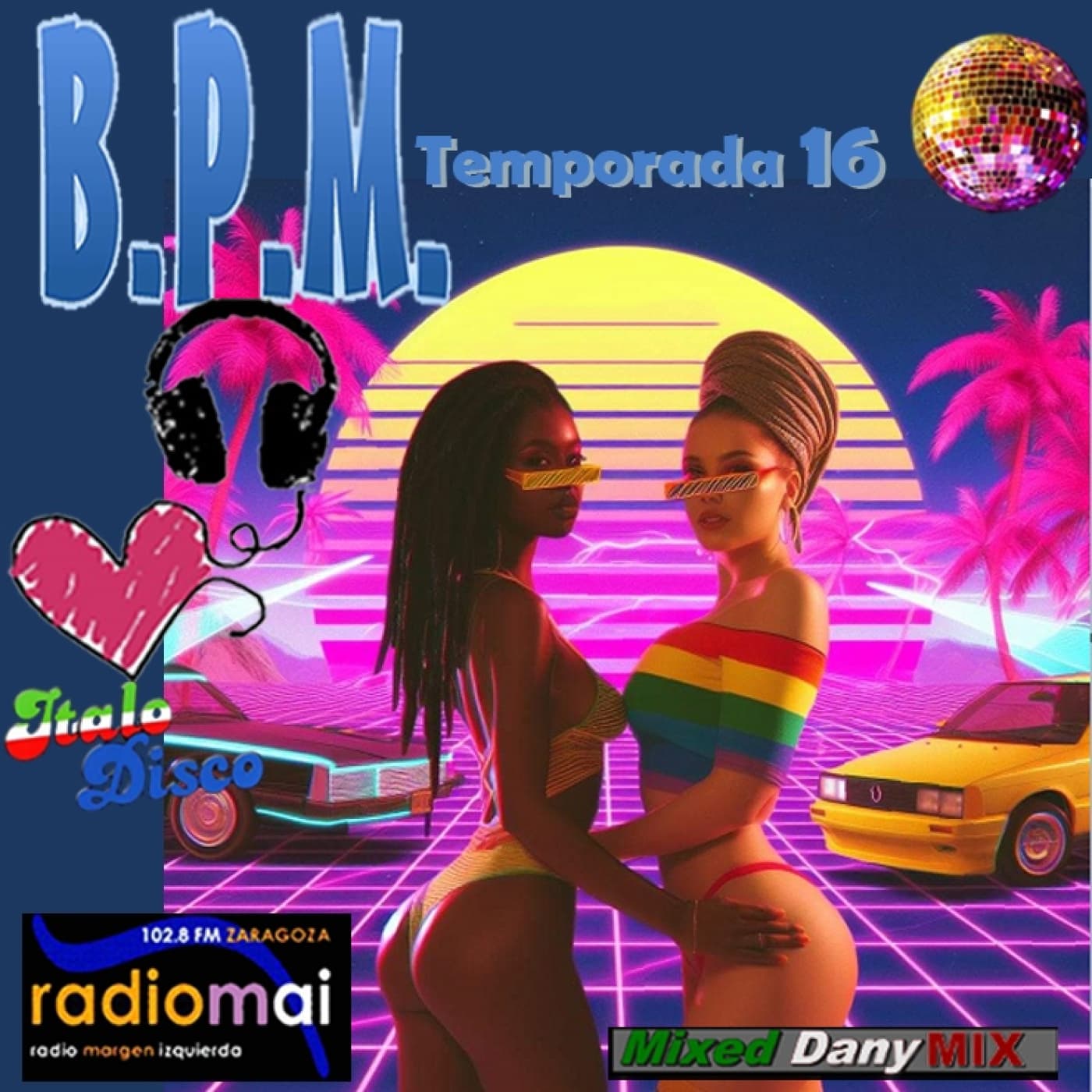 BPM-P668T16x32 - Italodisco & Synthpop News (09-04-2026) Podcast - BPM Radio Project cover
