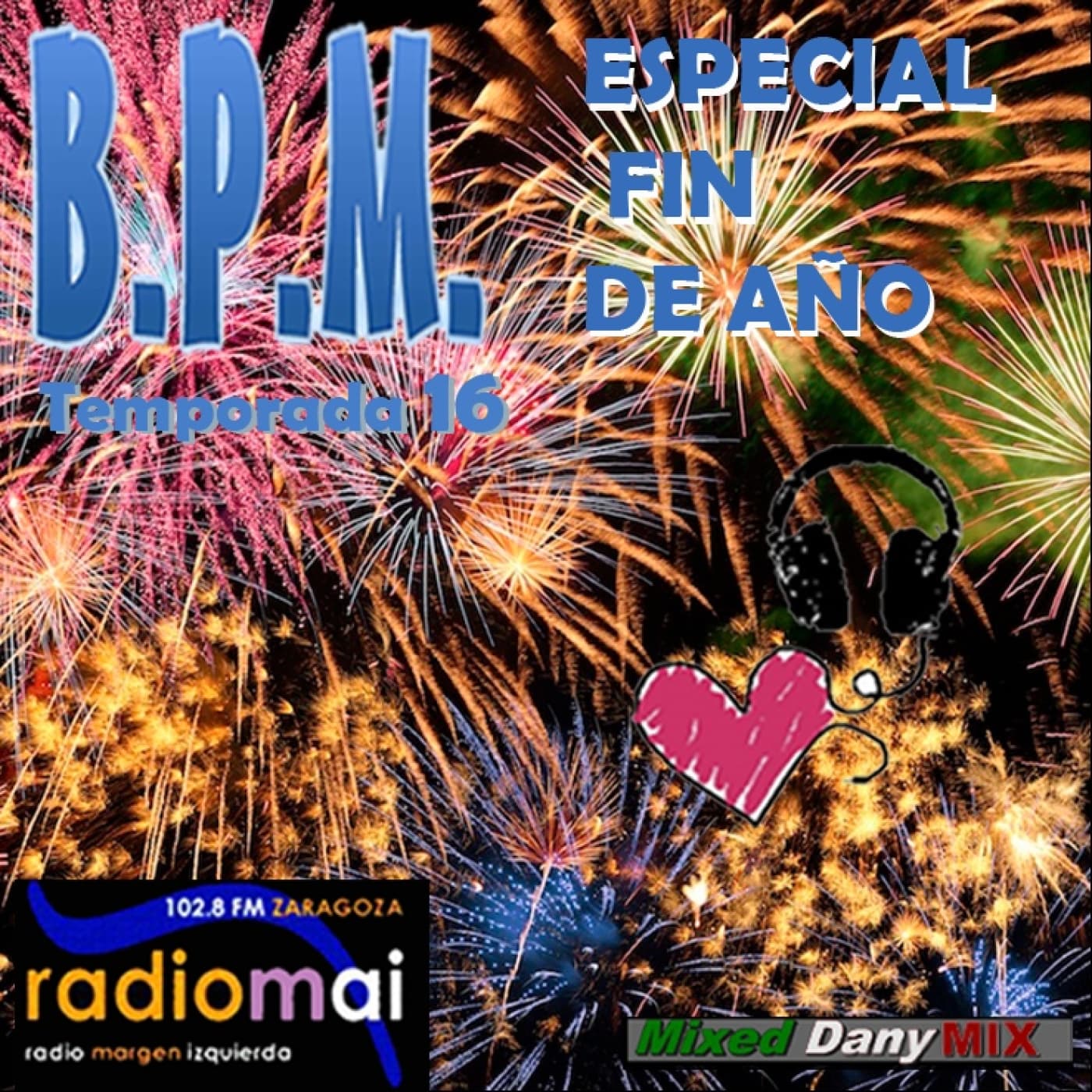 BPM-653T16x18 - Hits News (01-01-2026) - Podcast - Daniel Casanova DanyMix - BPM Radio Project cover
