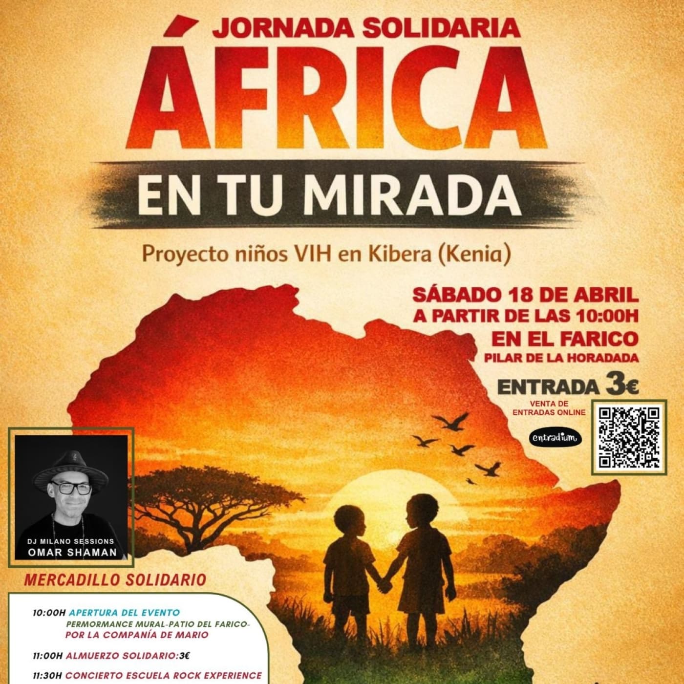 Entrev Africa en tu mirada - Radio Pinatar cover