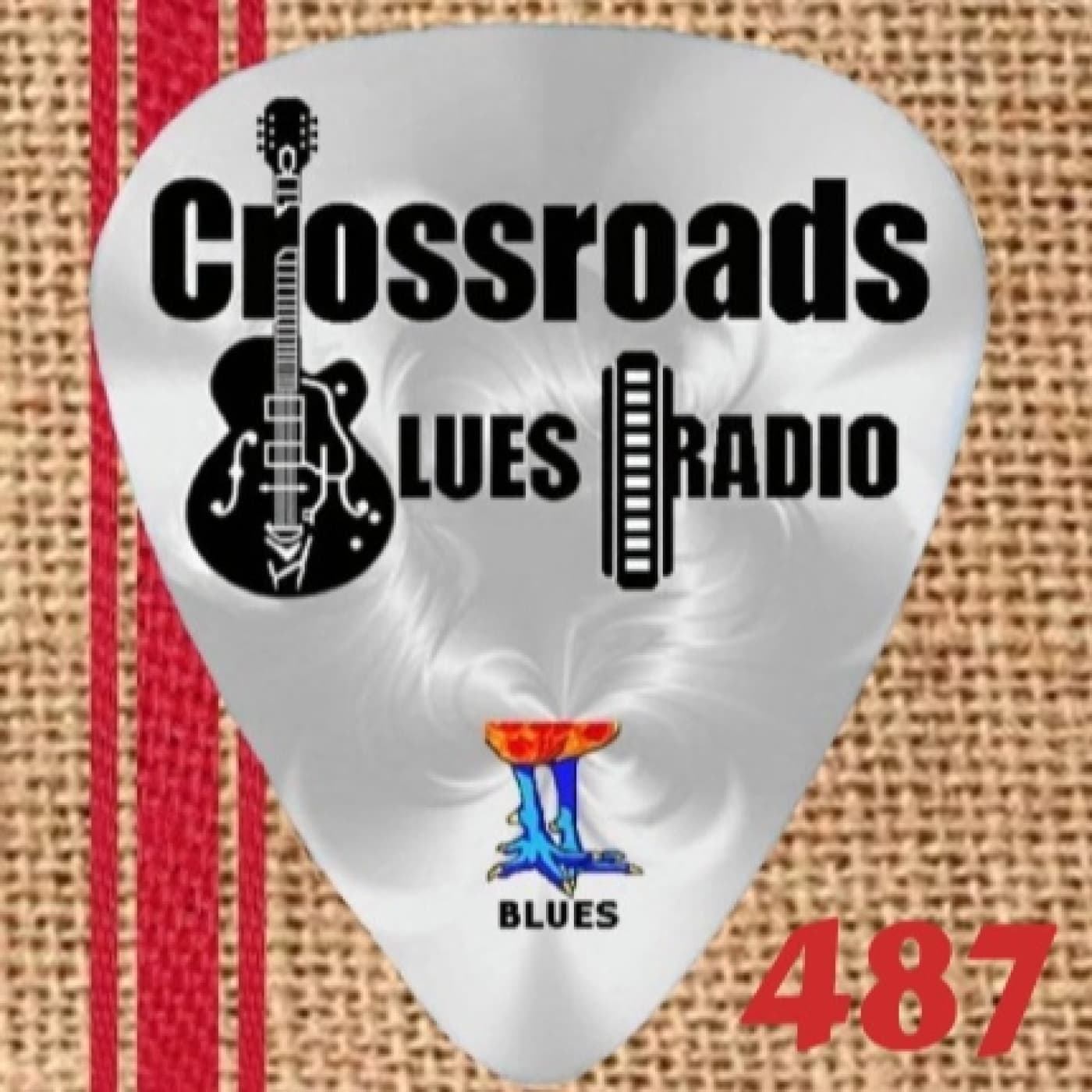 E487 "February Blues Selection" - Crossroads Blues RADIO cover