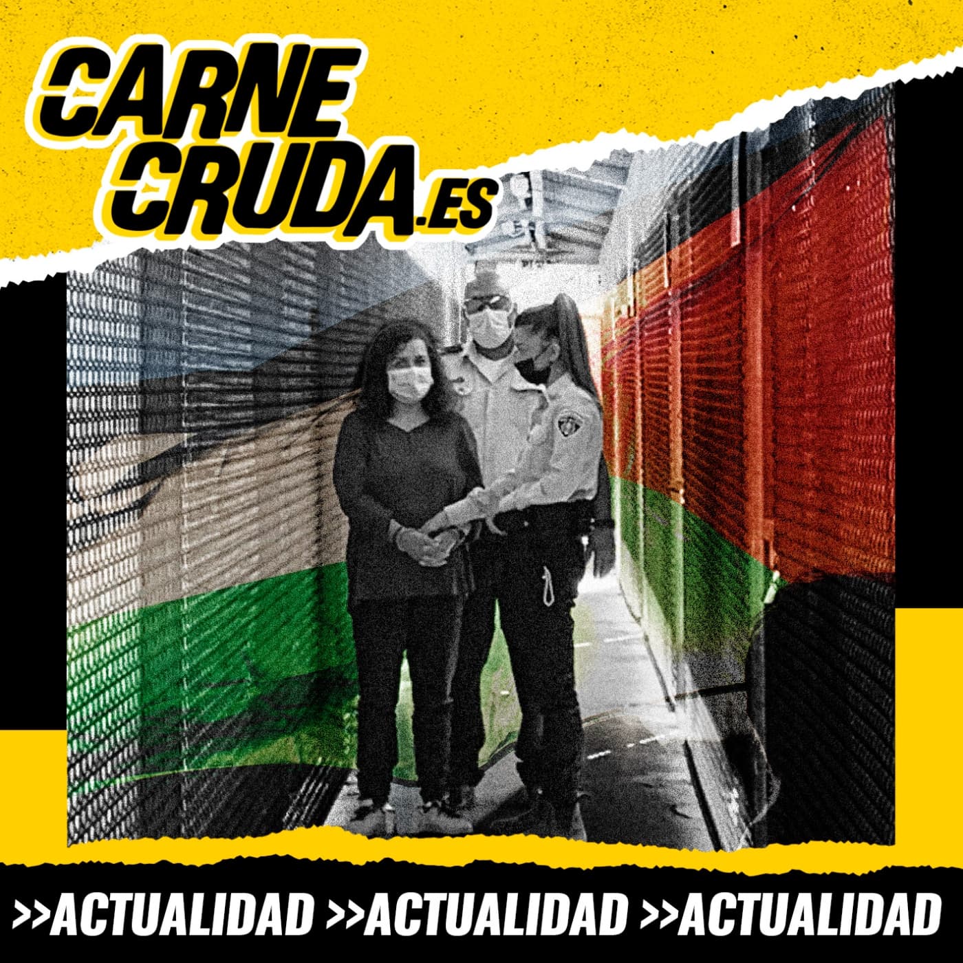 Me llaman terrorista: Juana Ruiz y la cárcel israelí (CARNE CRUDA #1594) - Carne Cruda - PROGRAMAS cover