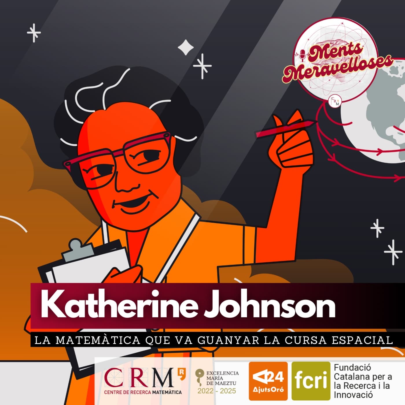 Katherine Johnson: la matemàtica que va guanyar la cursa espacial - Ments meravelloses cover