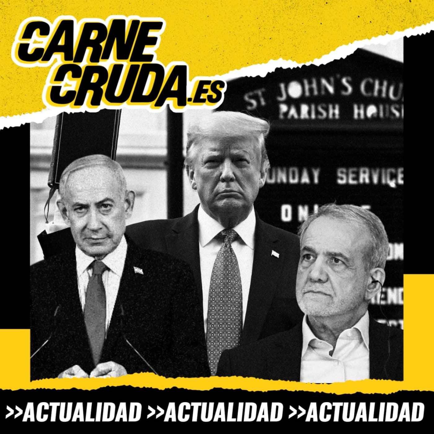 ¿Hasta dónde pueden llegar Trump y Netanyahu? (CARNE CRUDA #1647) - Carne Cruda - PROGRAMAS cover