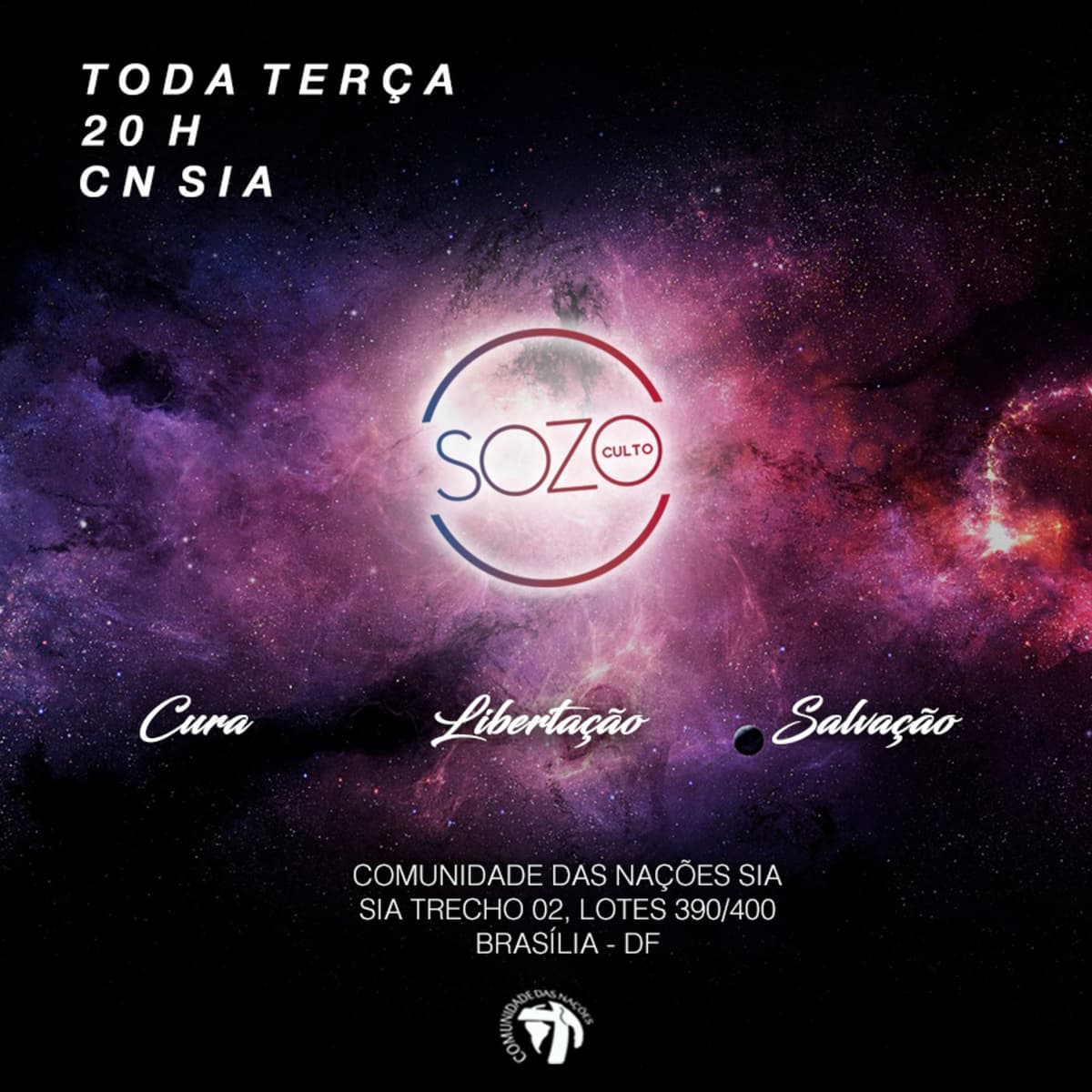 #015 - SALVO POR INTEIRO - Culto SOZO - Pr. Daniel Ribeiro - CN SOZO cover