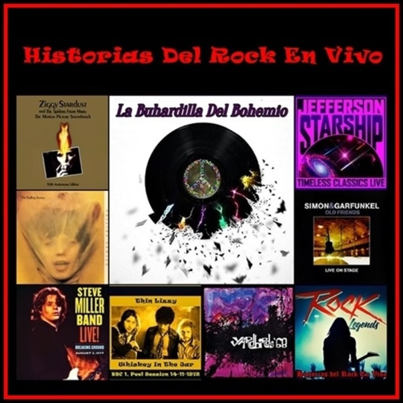 Jefferson Starship, Simon & Garfunkel, Thin Lizzy y mas en HDREV — La Buhardilla Del Bohemio cover