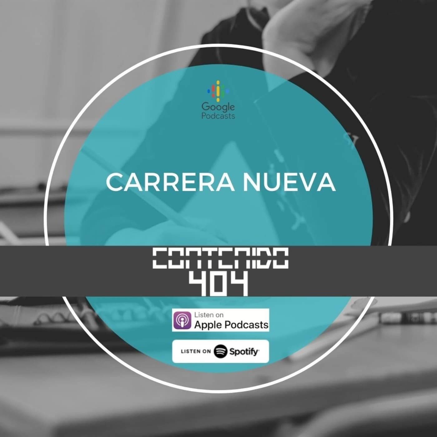 Carrera Nueva - Contenido 404 cover