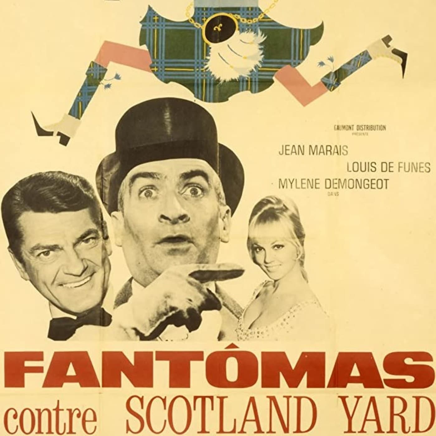 MYSTERE DANS LES DOUVES - FANTOMAS CONTRA SCOTLAND YARD cover