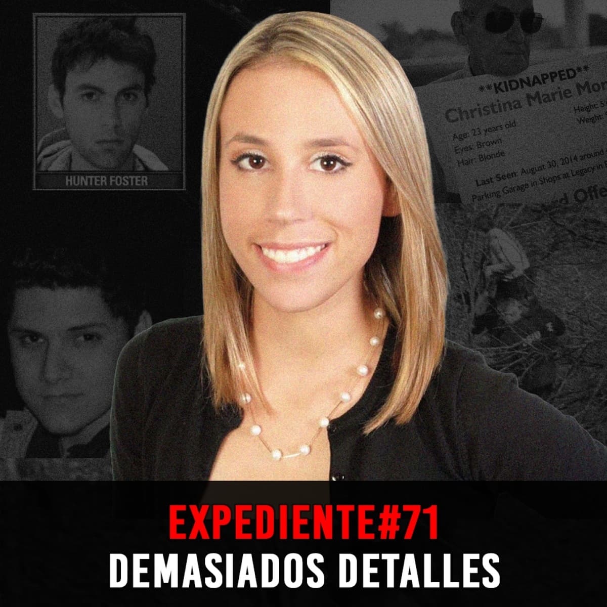 EXPEDIENTE #71: Christina Morris | Demasiados Detalles - Episodio exclusivo para mecenas - INVESTIGADICTOS True Crime cover