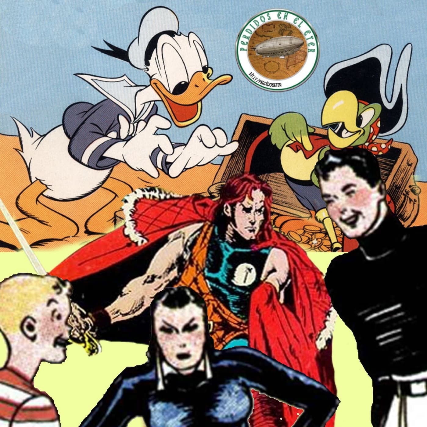 Perdidos En El Éter #595 - Comics (De) Piratas (Terry And The Pirates, Donald Duck Finds Pirate Gold, Ironwolf) - Perdidos En El Eter cover