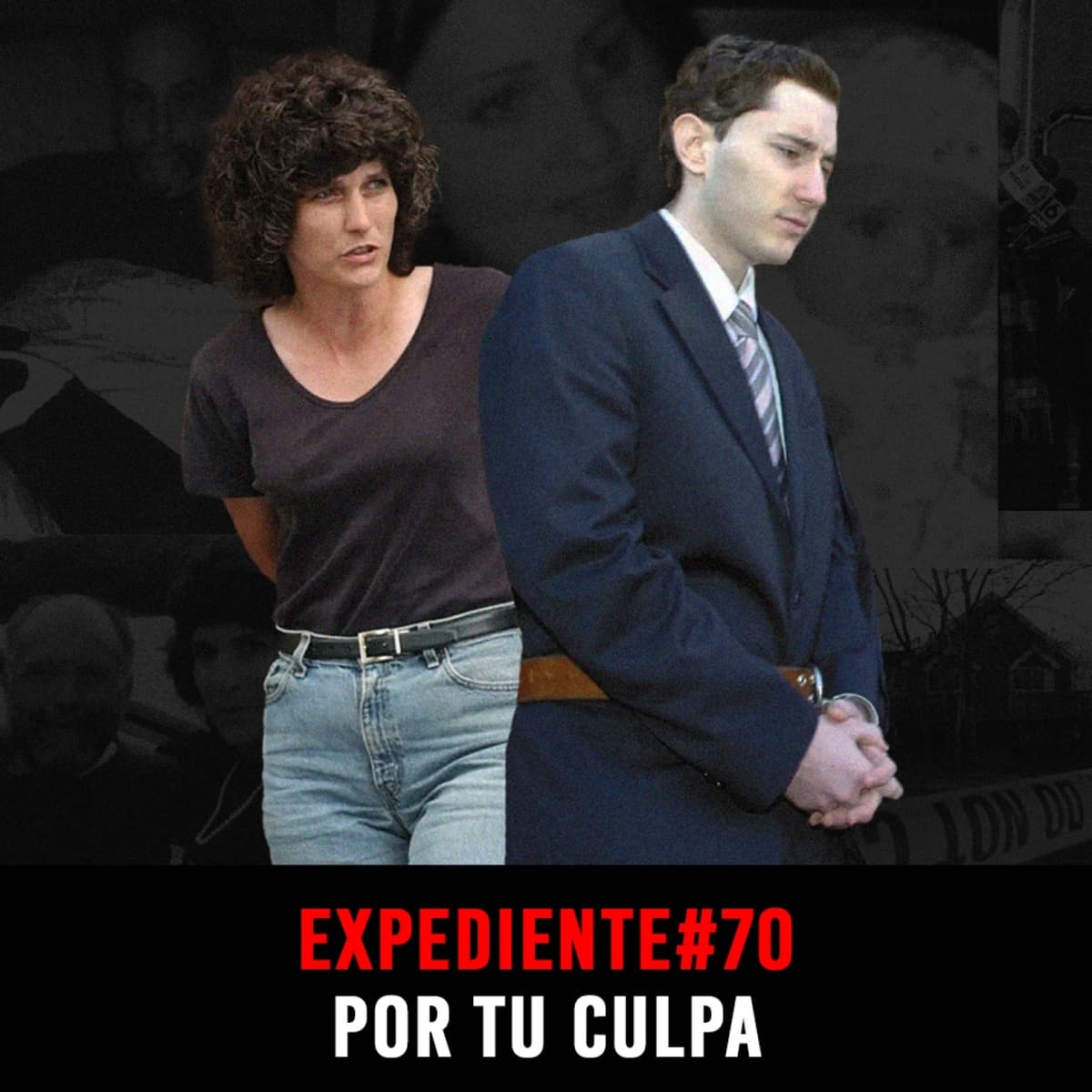 EXPEDIENTE #70: Los Kunkle | Por Tu Culpa - INVESTIGADICTOS True Crime cover