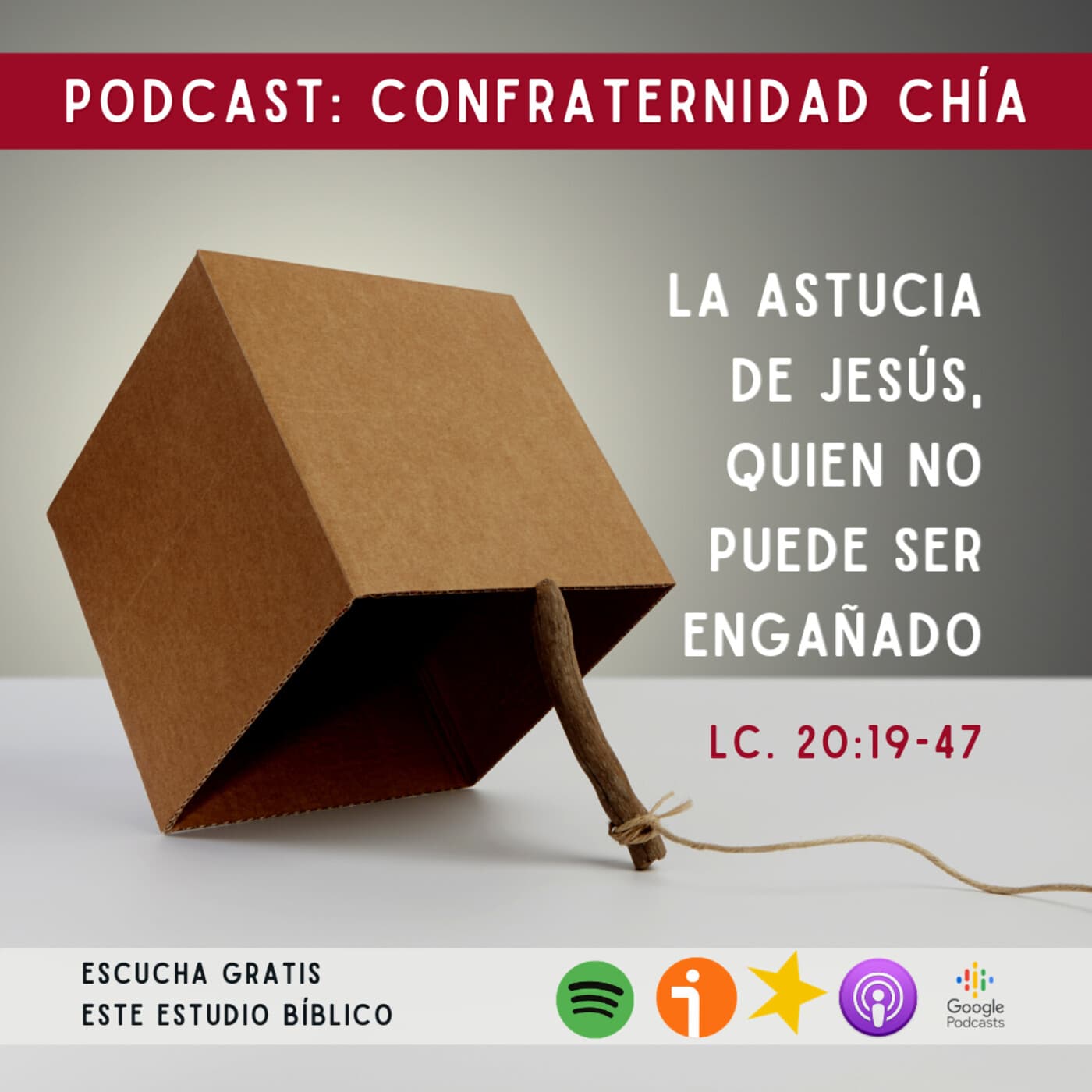 Lucas 20:19-47 La astucia de Jesús — Confraternidad Chía - Seguidores de Jesús cover