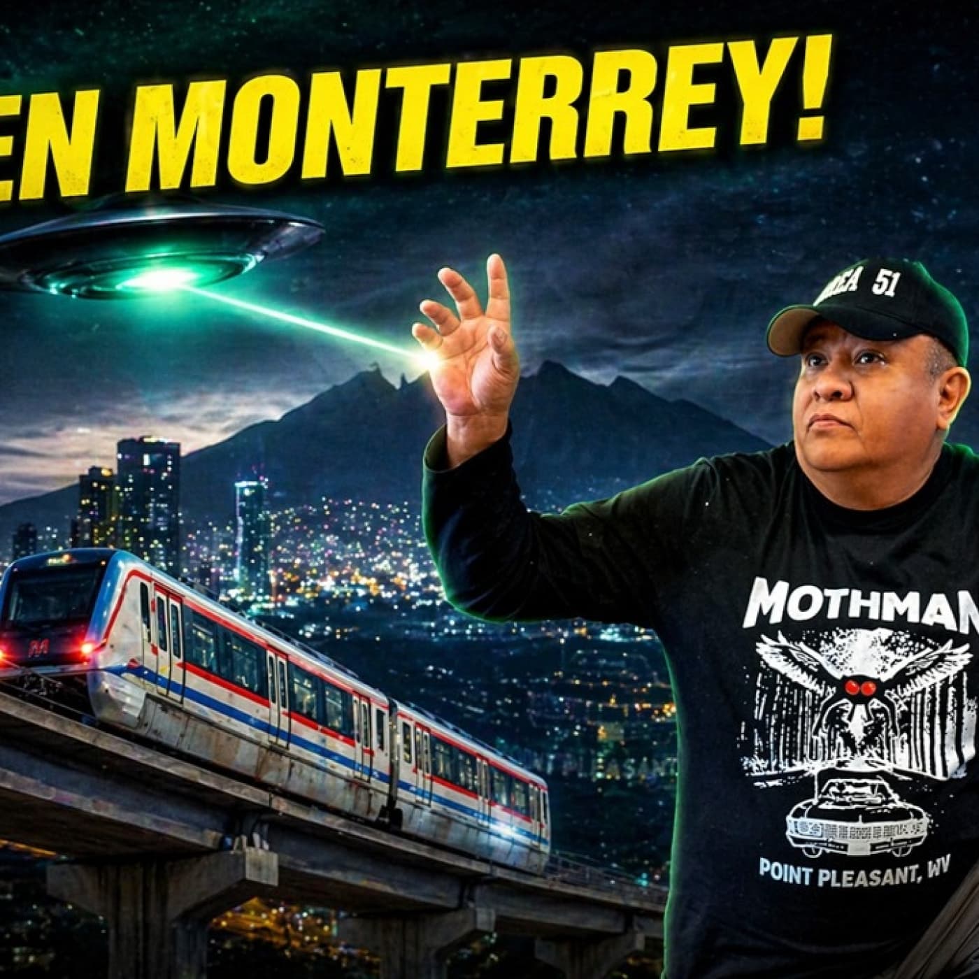 LOS DESVELADOS - CAPTAN EXTRAÑO OBJETO SOBREVOLANDO LINEA DEL METRO EN MONTERREY, MEXICO - Victor Camacho cover