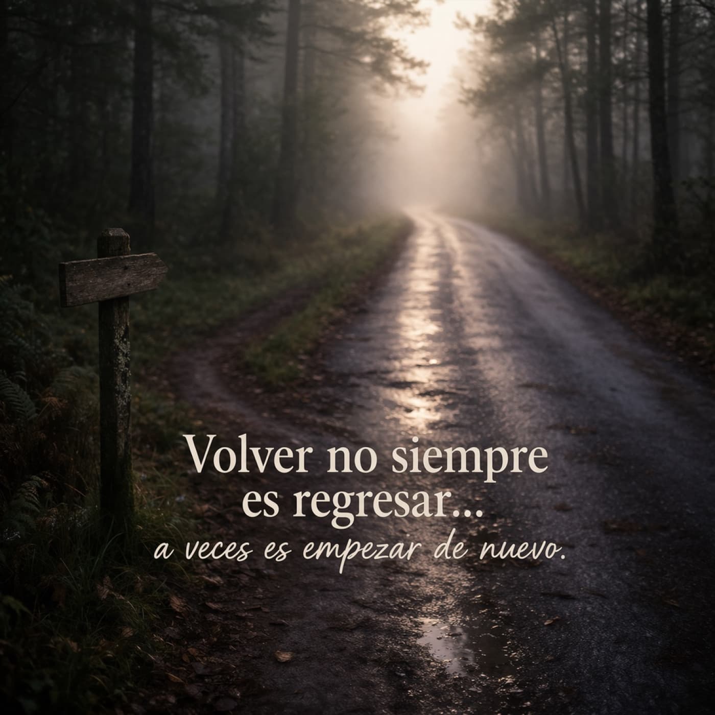 Volver no siempre es regresar... a veces es empezar de nuevo - Fotorrodando cover