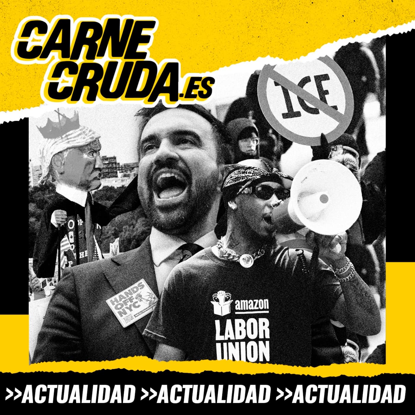Cómo acabar con Trump (sin dispararle) (CARNE CRUDA #1657) - Carne Cruda - PROGRAMAS cover