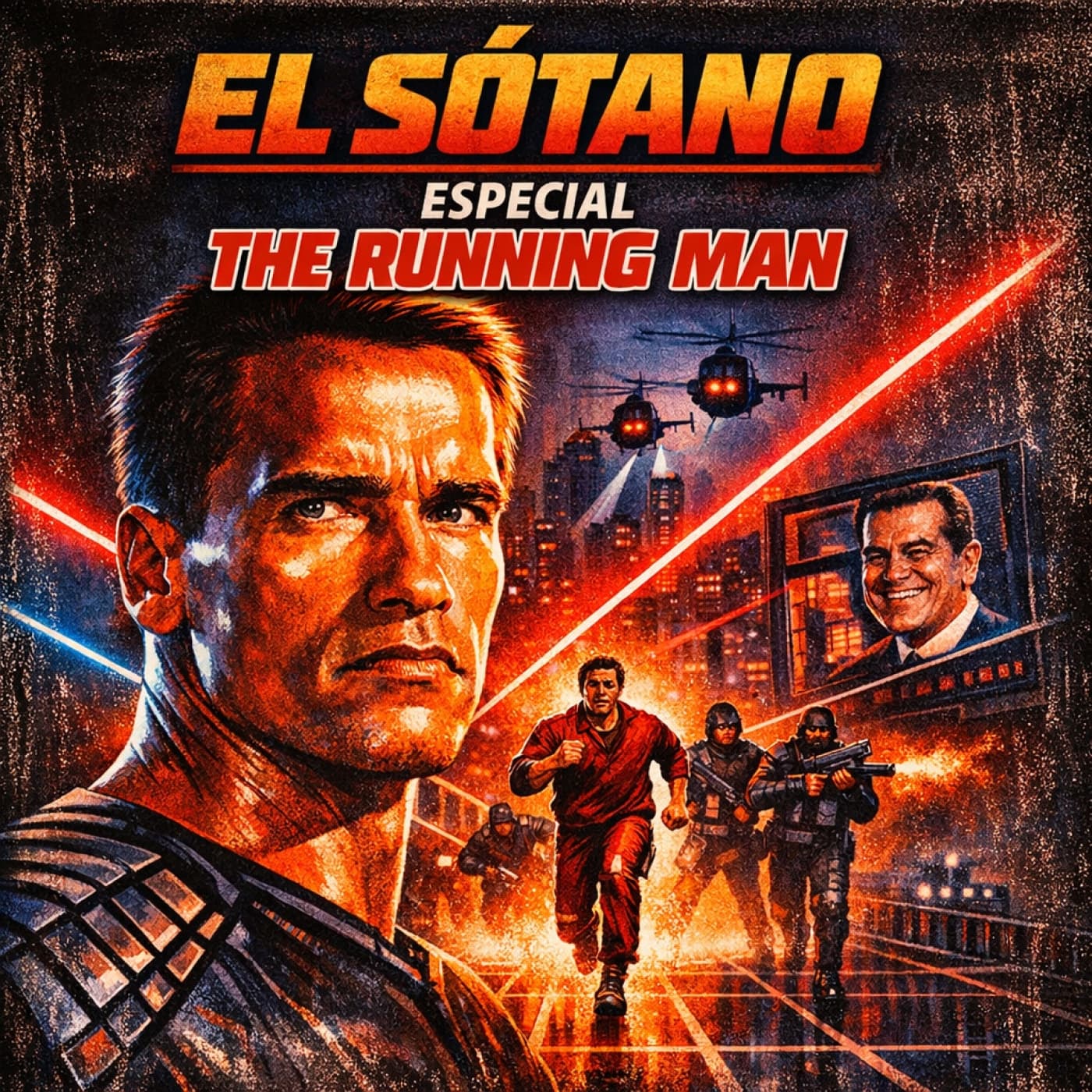 The running man (Monografico) - El Sótano de Radio Belgrado cover