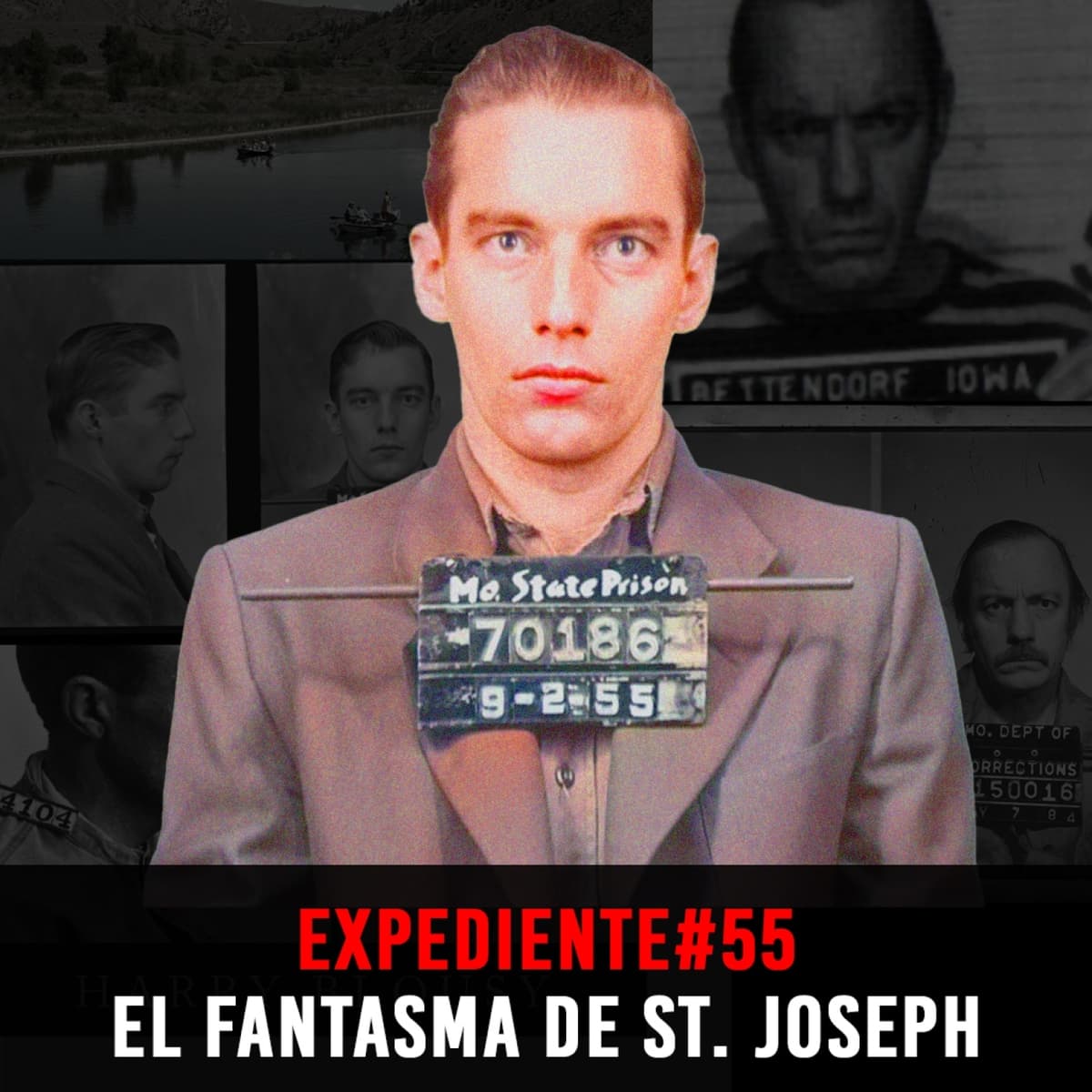 EXPEDIENTE #55: Charles Ray Hatcher | El Fantasma de St. Joseph - Episodio exclusivo para mecenas - INVESTIGADICTOS True Crime cover