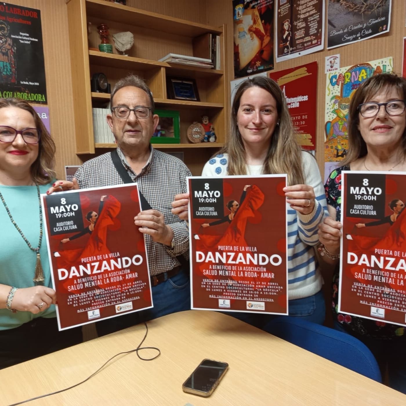 "Puerta de la Villa DANZANDO" a beneficio de la AMAR (2-05-2025) — Radio La Roda cover