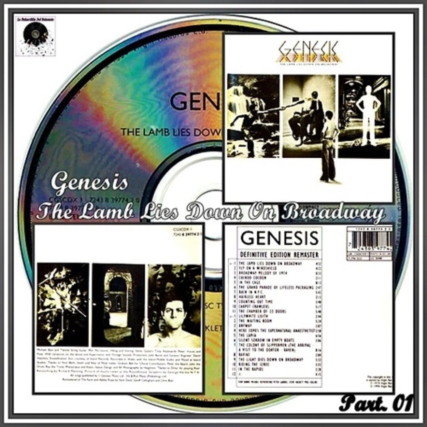 Part. 01 - Genesis - The Lamb Lies Down On Broadway 22-11-1974 — La Buhardilla Del Bohemio cover
