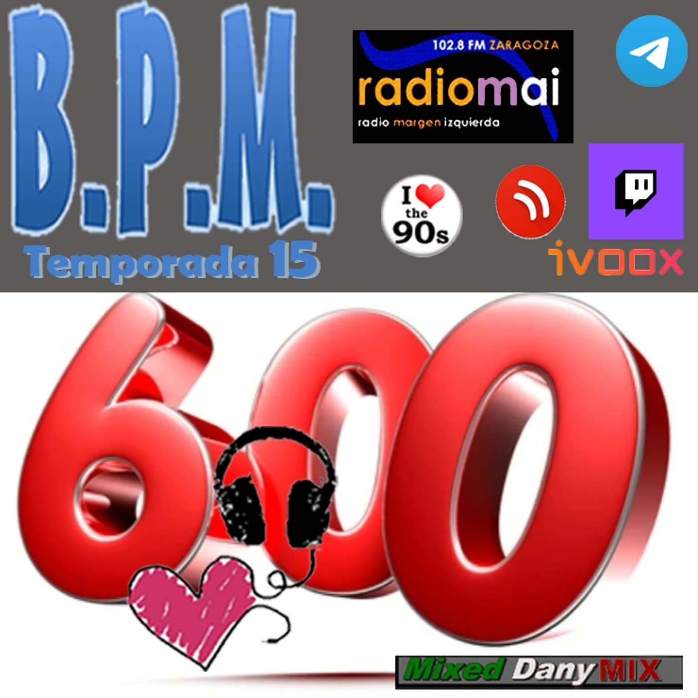 BPM-Programa600T15x11 (14-11-2024)_ Radios - Daniel Casanova - DanyMix - BPM Radio Project cover