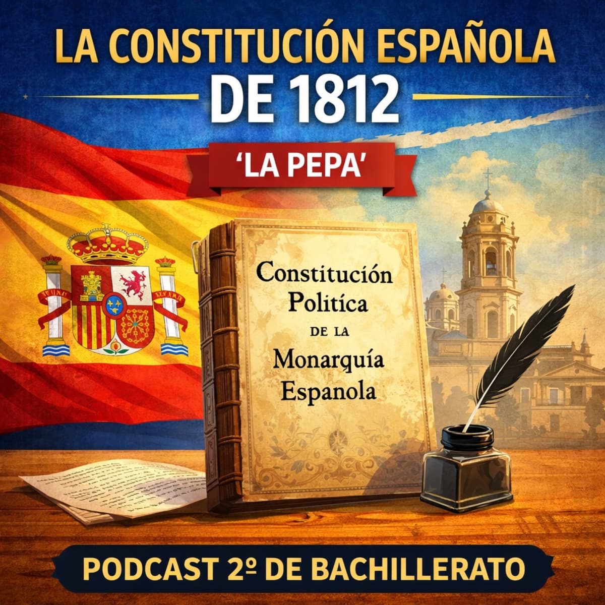 ️ Radio para PAU: El artículo 12 de la Constitución de 1812, ¿liberalismo o tradición? - Podcast de RCN Radio Colegio Narval online cover