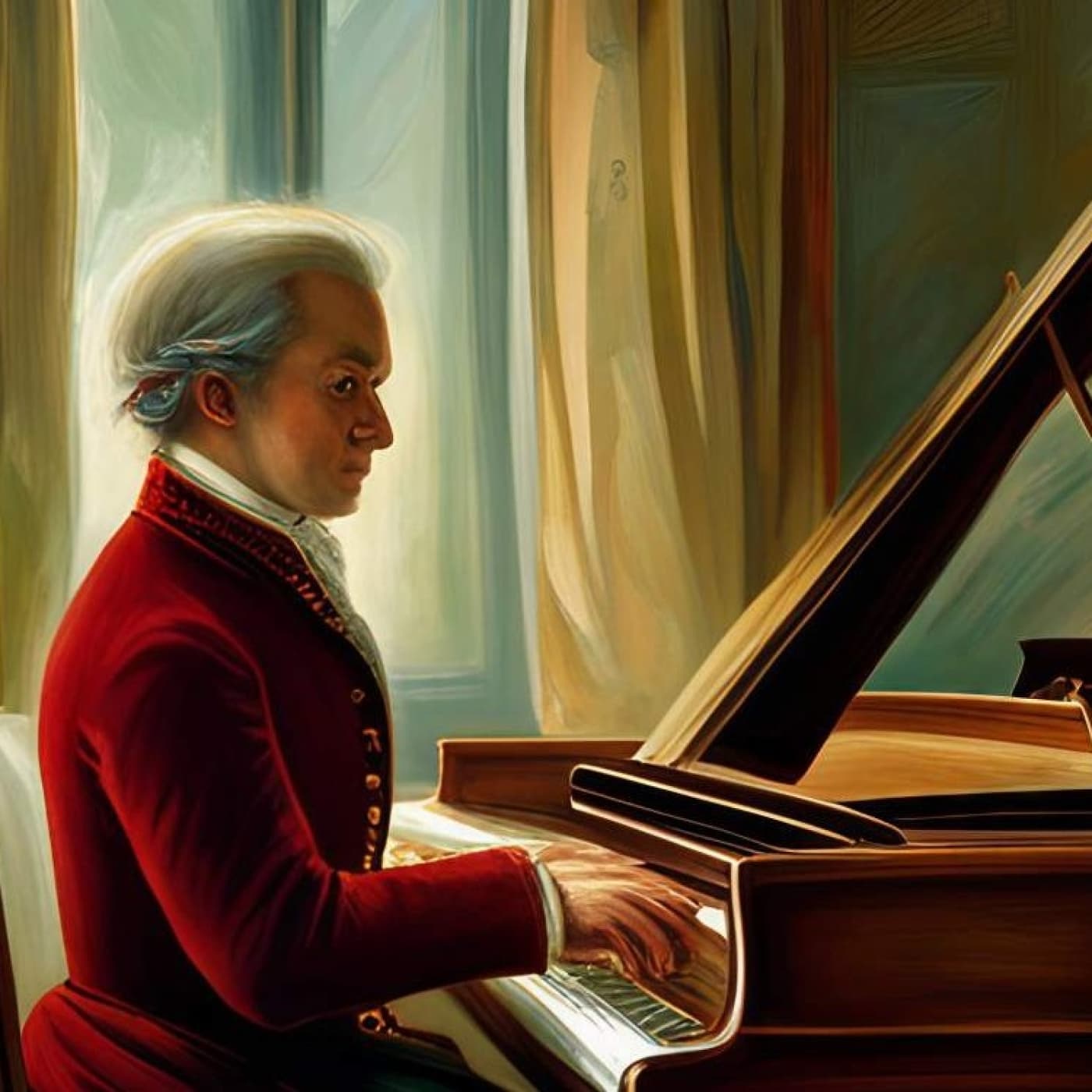 Wolfgang Amadeus Mozart - LA NOCHE DEL MISTERIO cover
