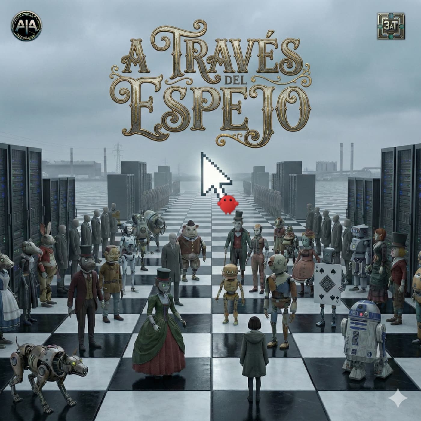 A través del espejo: un país de genios con ratón y teclado - HUMANia cover