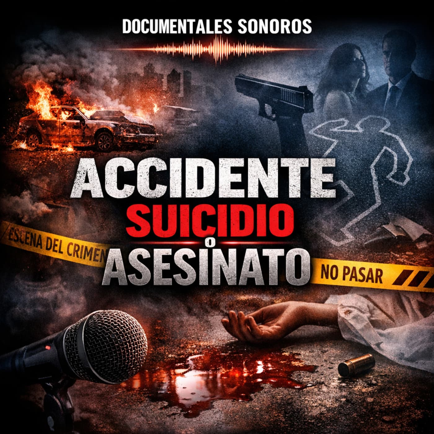 Accidente, suicidio o asesinato T4: Lazos rotos · Tumba ardiente - Documentales Sonoros cover