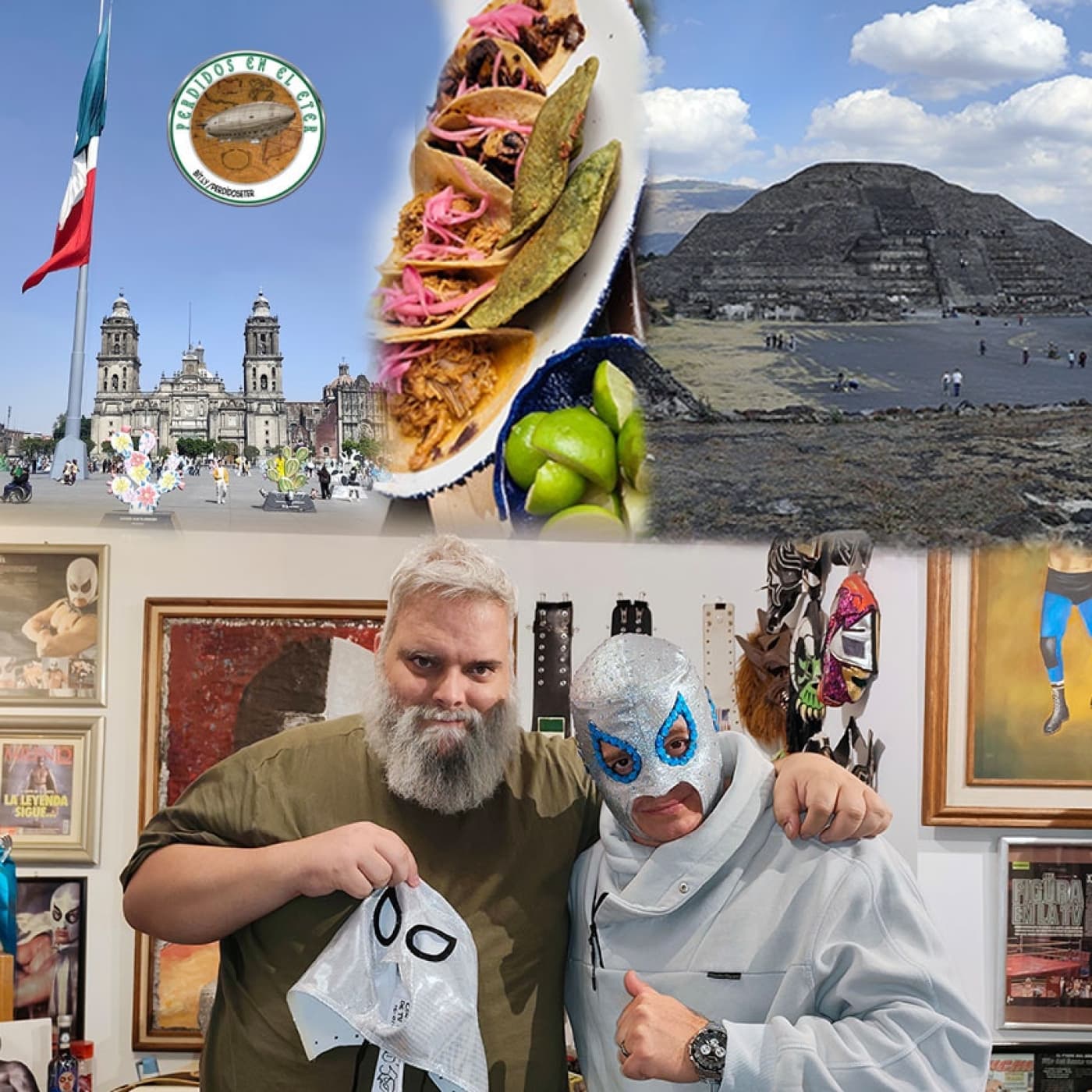 Perdidos En El Éter #656 - Earth Trek: México / Axel, El Heredero de Plata (Nieto del Santo) - Perdidos En El Eter cover