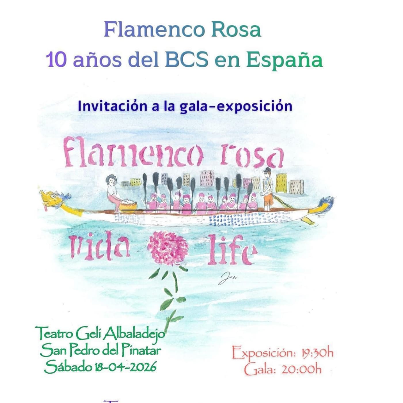 Entrev X aniversario Flamenco Rosa - Radio Pinatar cover