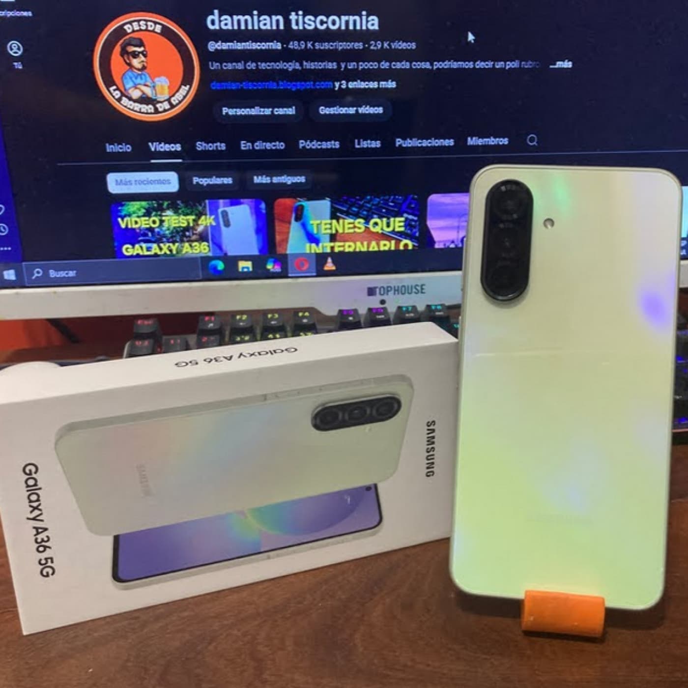 Samsung Galaxy A36 EN VIVO Preguntas de los oyentes - Desde la Barra de Abel cover