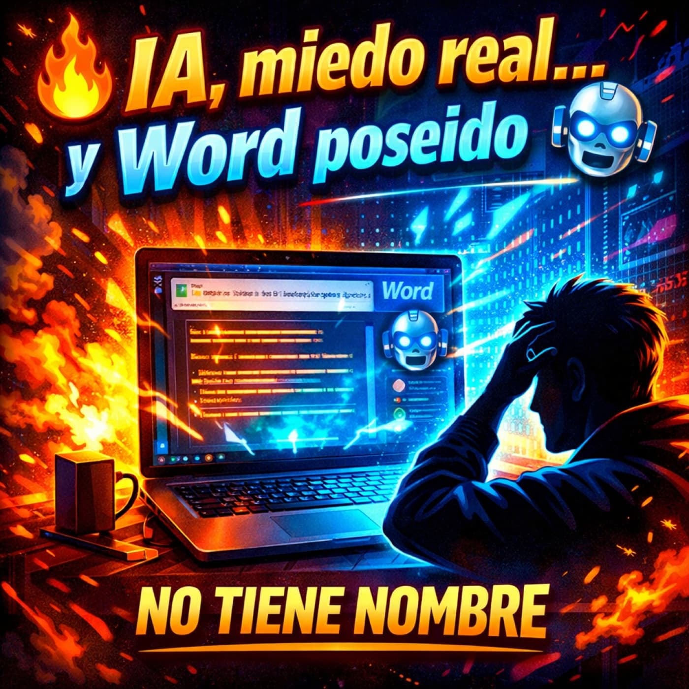 NTN 505 -   IA, miedo real… y Word poseído - No Tiene Nombre cover